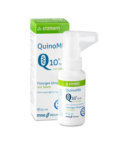 Dr. Enzmann MSE - DR. ENZMANN MSE QuinoMit Q10 fluid with Selenium (30 ml / 1 fl. oz.)