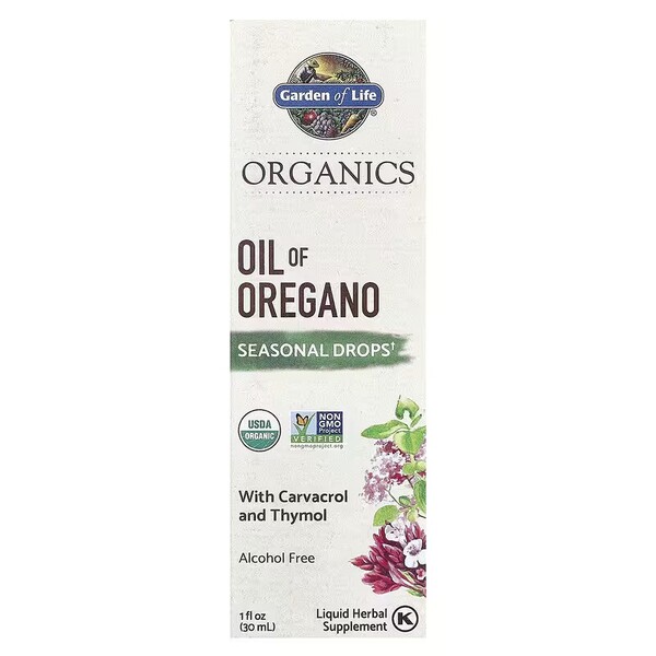 Garden of Life - Oil of Oregano - 30 ml.