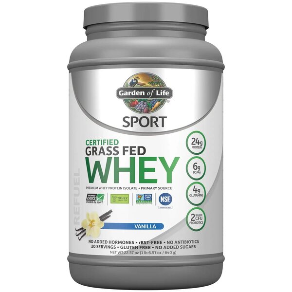 Garden of Life - Sport Certified Grass Fed Whey Protein
