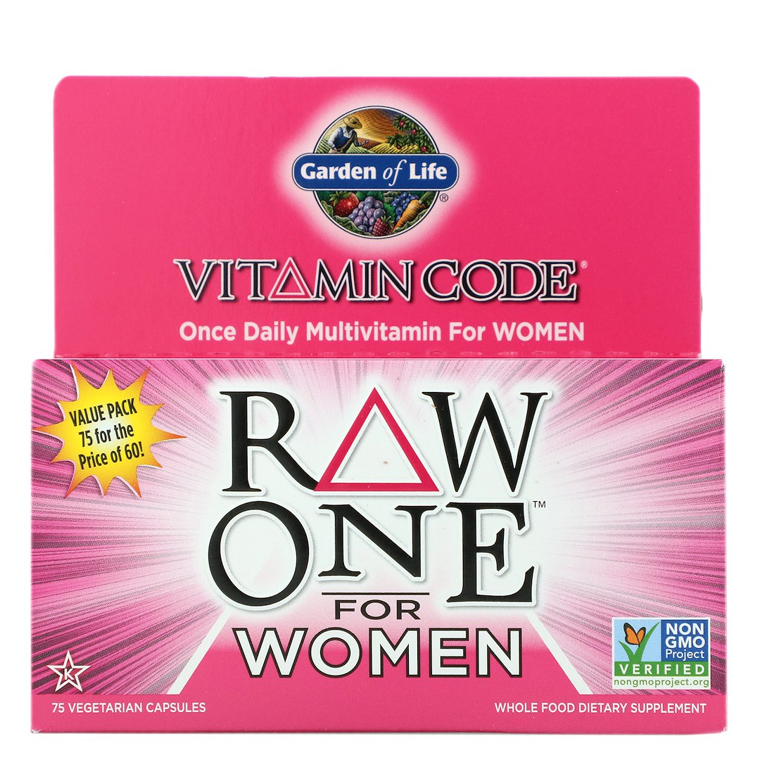 Garden of Life - Vitamin Code RAW ONE for Women - 75 vcaps