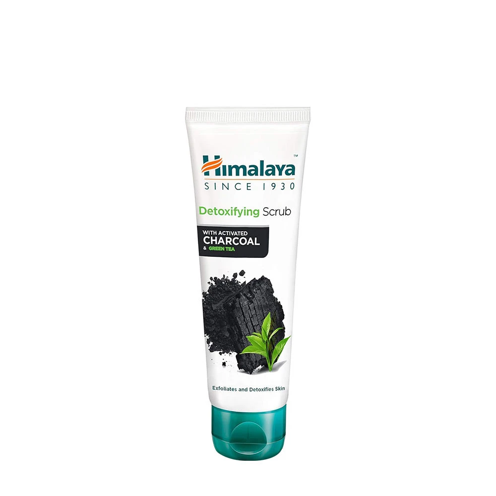 Himalaya - Detoxifying Scrub with Activated Charcoal & Green Tea - 75 ml.
