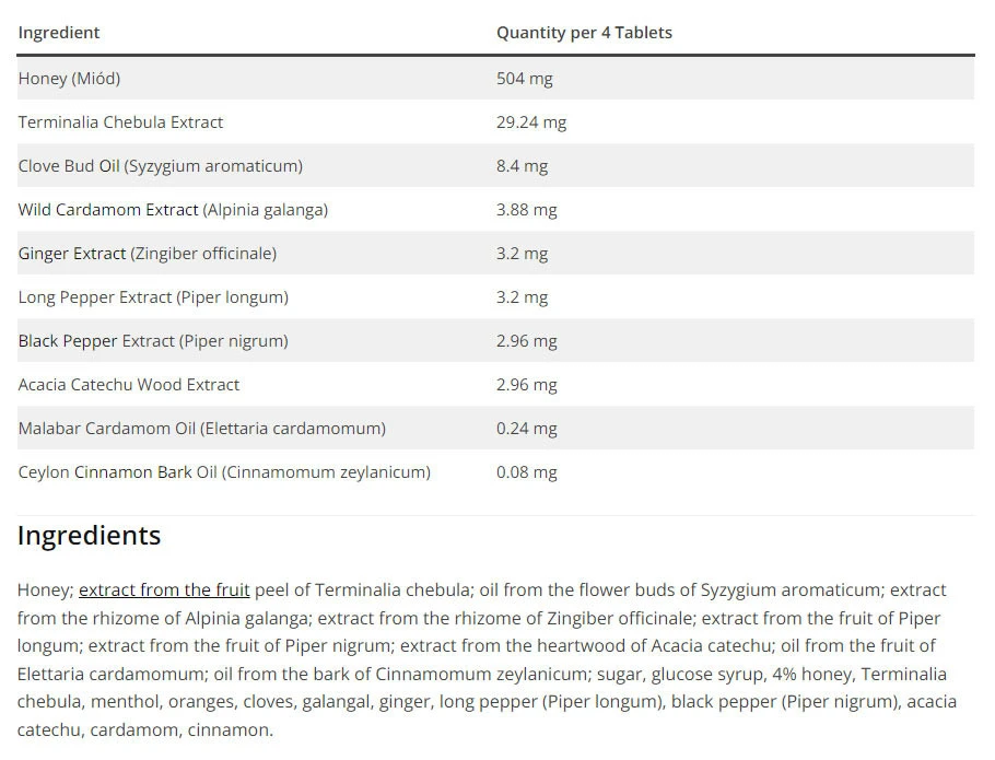 Koflet-H, Orange - 12 drágeas - Image 3