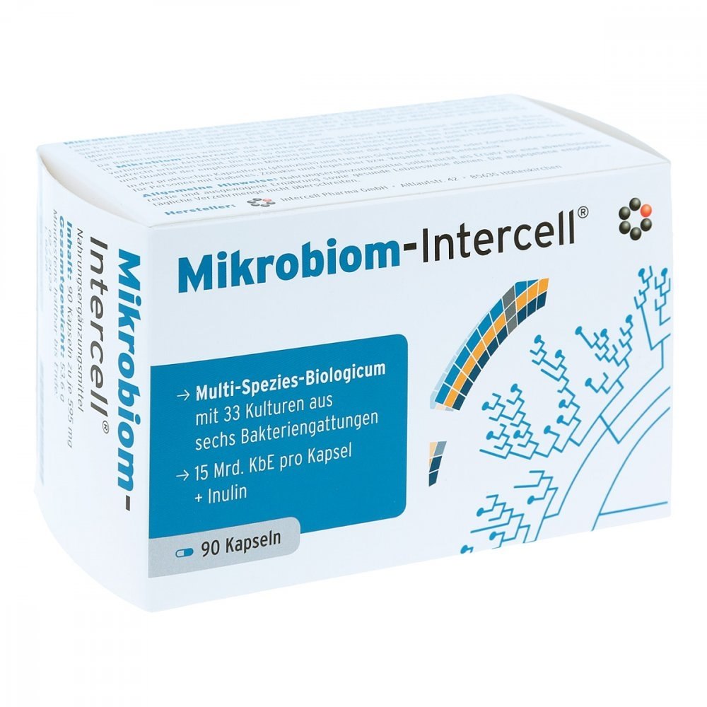 Intercell Pharma - INTERCELL PHARMA Mikrobiom-Intercell® (90 kaps.)