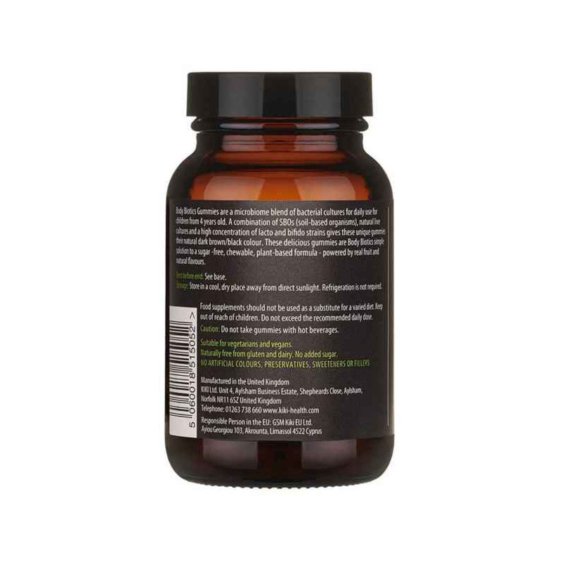 Gomas Corporais de Biótica para Crianças, 175mg - 60 gomas - Image 3