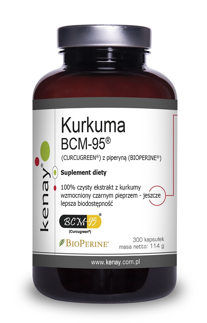 Kenay - KENAY Curcumin BCM-95 with Piperine (300 caps)