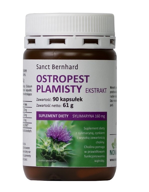 Krauterhaus Sanct Bernhard - KRAUTERHAUS SANCT BERNHARD Milk Thistle (90 caps)