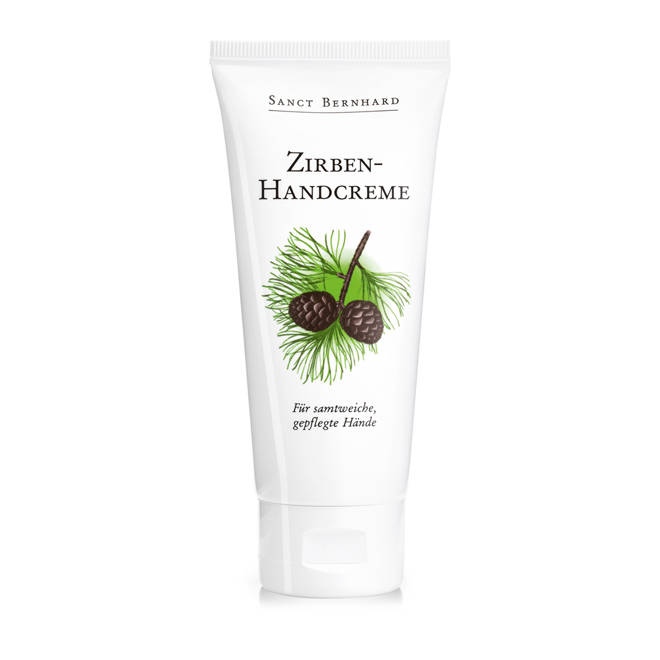 Krauterhaus Sanct Bernhard - KRAUTERHAUS SANCT BERNHARD Zirben hand cream with limba pine oil (100 ml / 3