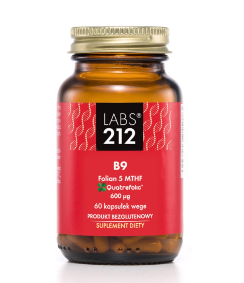 Labs212 - LABS212 B9 Folate 5-MTHF (60 vcaps)