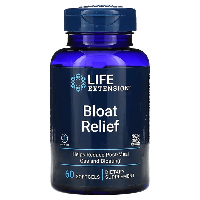 Life Extension - Bloat Relief - 60 softgels