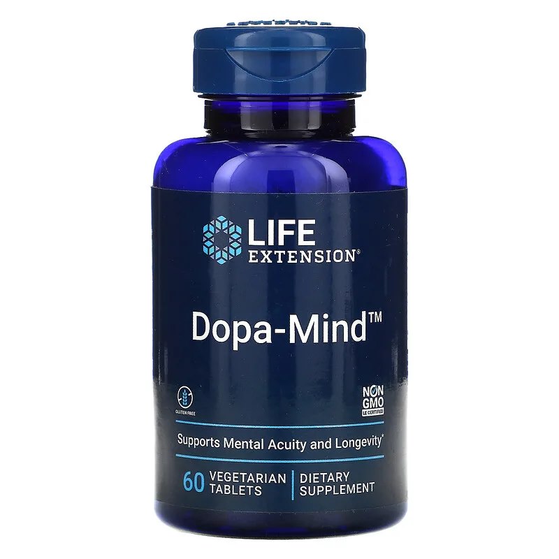 Life Extension - Dopa-Mind - 60 vegetarian tabs