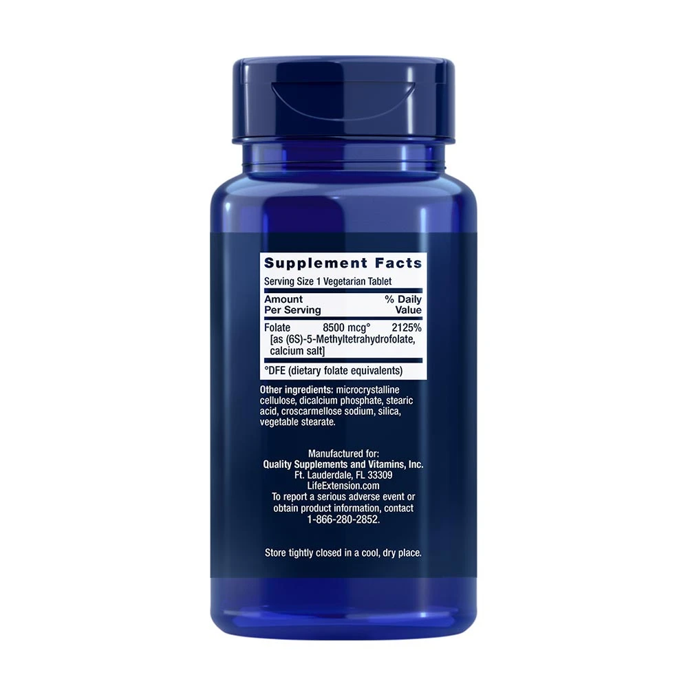 Folato de Alto Potencial Otimizado - 30 abas vegetarianas - Image 2