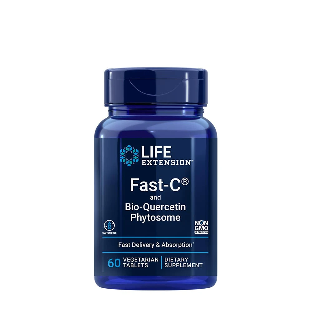 Life Extension - Life Extension - Fast-C® and Bio-Quercetin Phytosome (60 Veg Tablets)