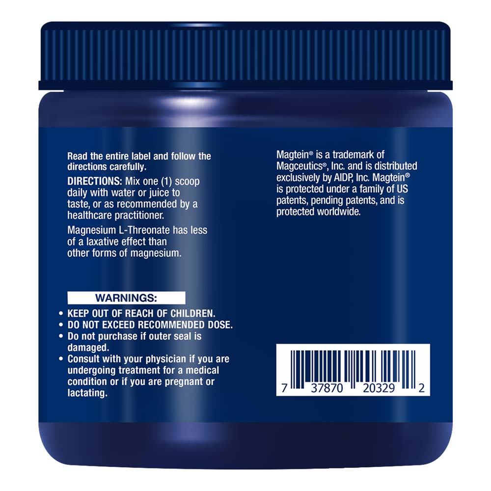 Neuro-Mag Magnésio L-Threonate, Perfurador Tropical - 93g - Image 4