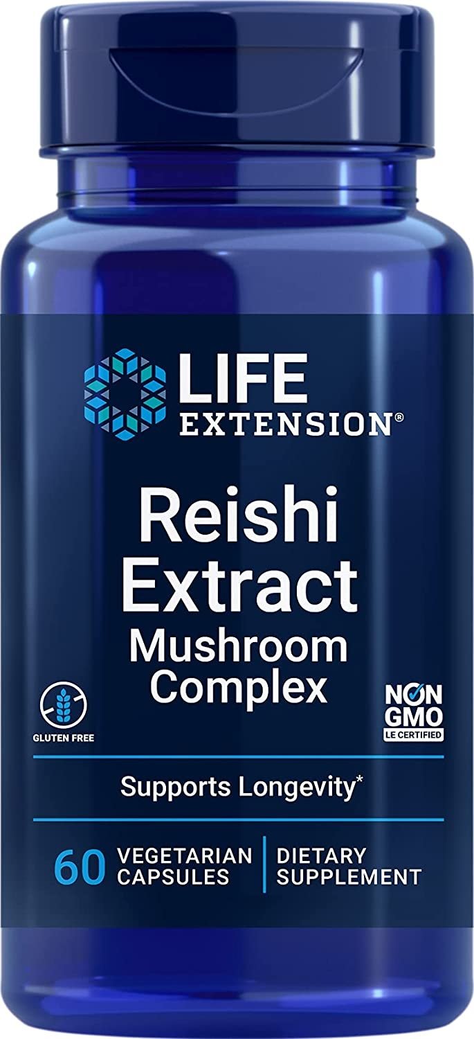 Life Extension - Reishi Extract Mushroom Complex - 60 vcaps