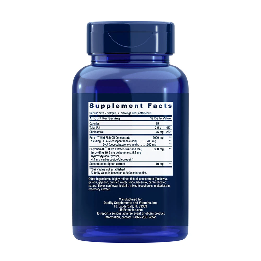 Super Omega-3 - 120 softgels - Image 3