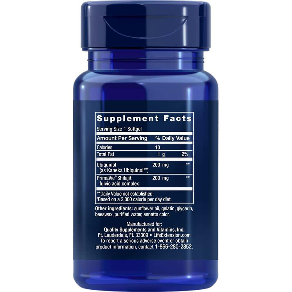 Super Ubiquinol CoQ10 com Suporte Mitocondrial Reforçado, 200mg - 30 softgels - Image 5