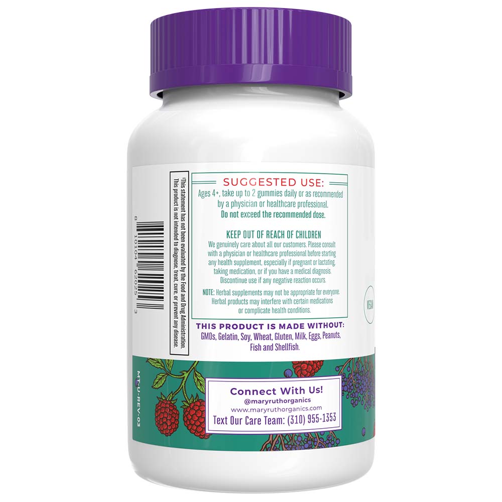 Blandede Bær - 60 gummier