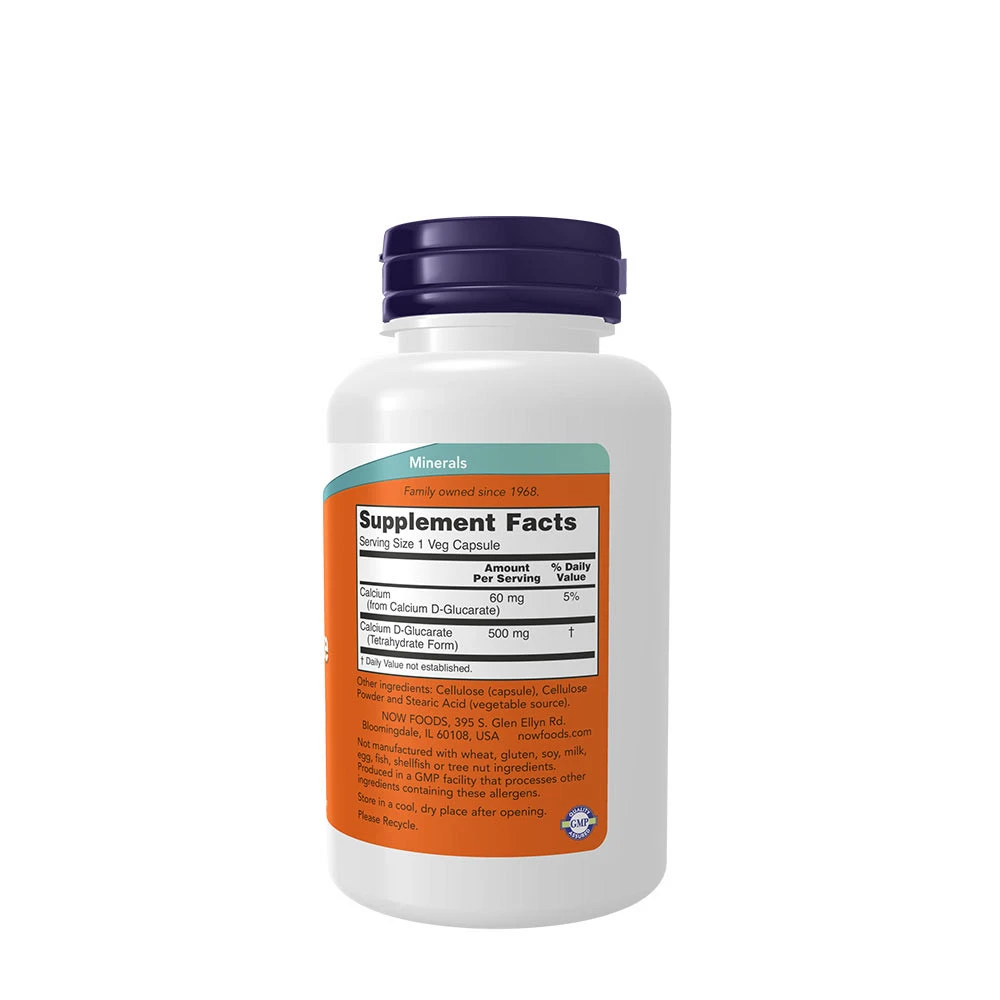 D-Glucarato de cálcio, 500mg - 90 vcaps - Image 6