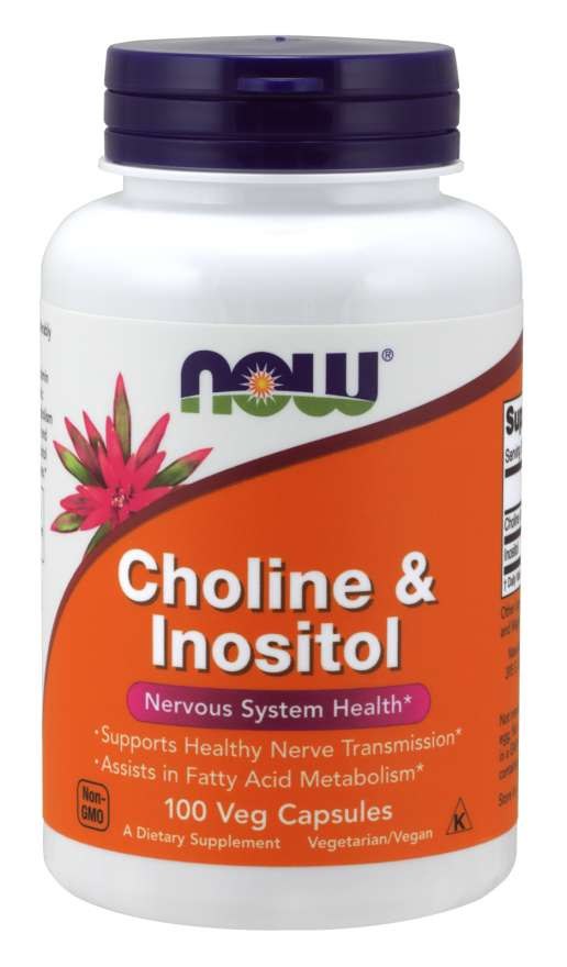 NOW - Choline & Inositol 500 mg