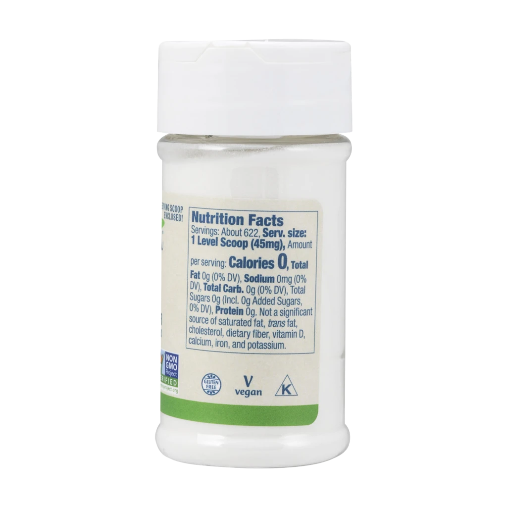 Melhor pó de extrato de Stevia, orgânico - 28g - Image 2