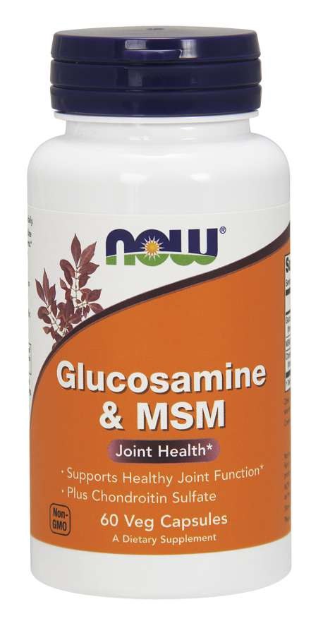 NOW Foods - Glucosamine & MSM - 60 vcaps