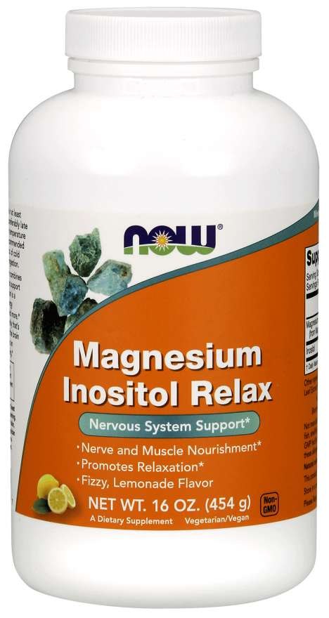 NOW Foods - Magnesium Inositol Relax Powder - 454g