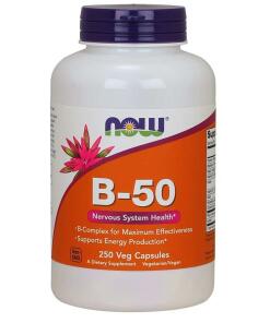 NOW Foods - Vitamin B-50 - 250 vcaps