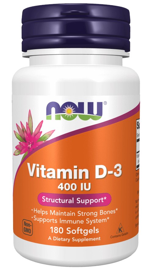 NOW Foods - Vitamin D-3