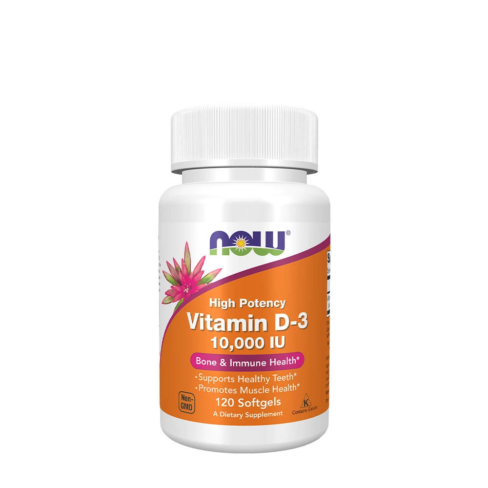 NOW - NOW Vitamin D-3 10