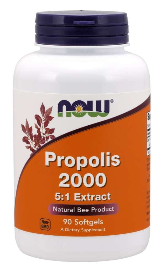 NOW - Propolis 2000 5:1 Extract - 90 softgels