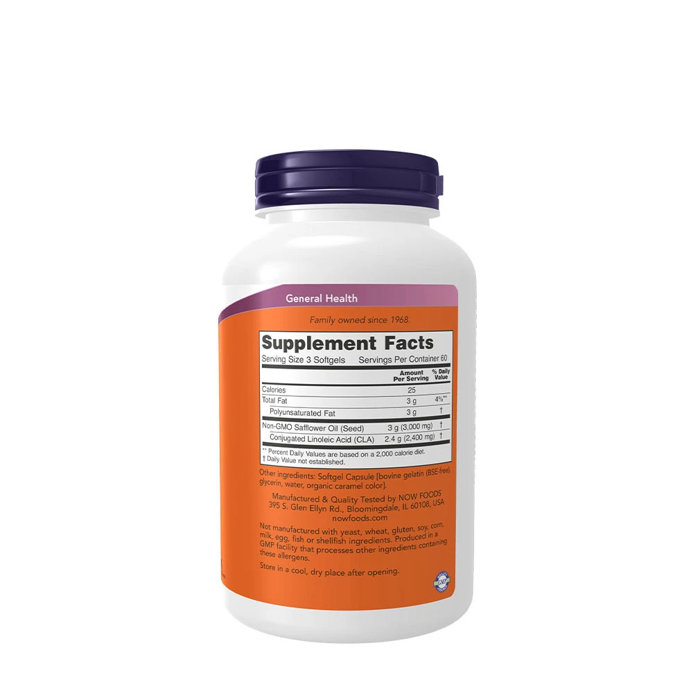 CLA, 800mg - 180 softgels - Image 4