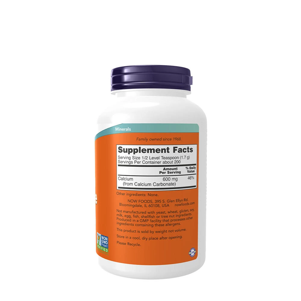 NOW Foods - Calcium Carbonate Powder