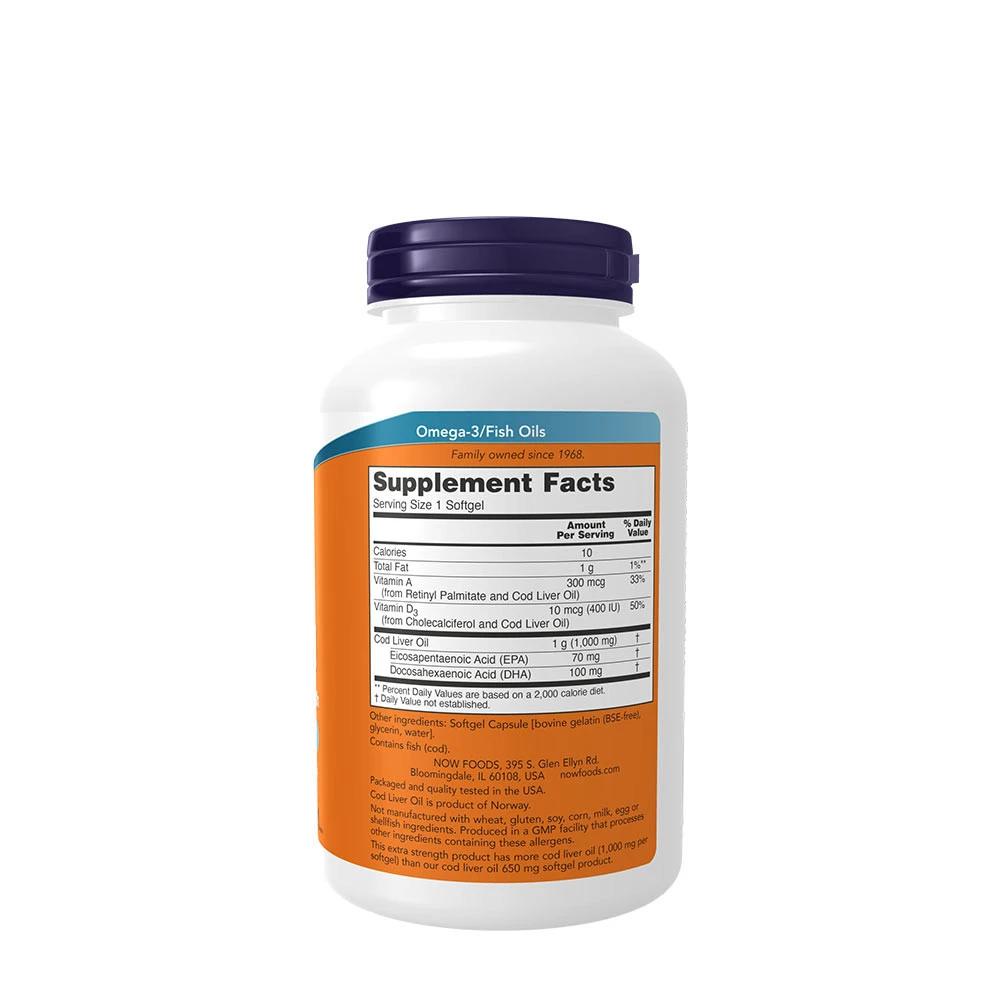 NOW Foods - Cod Liver Oil