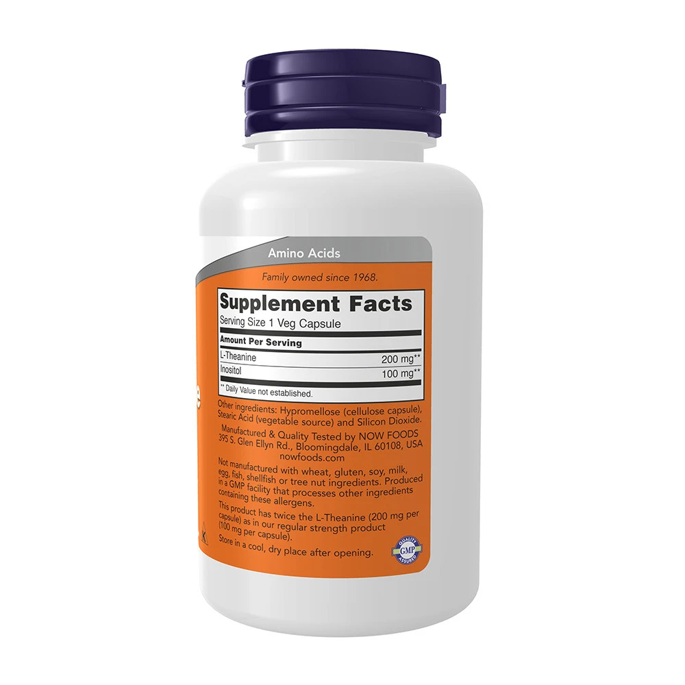 NOW Foods - Double Strength L-Theanine