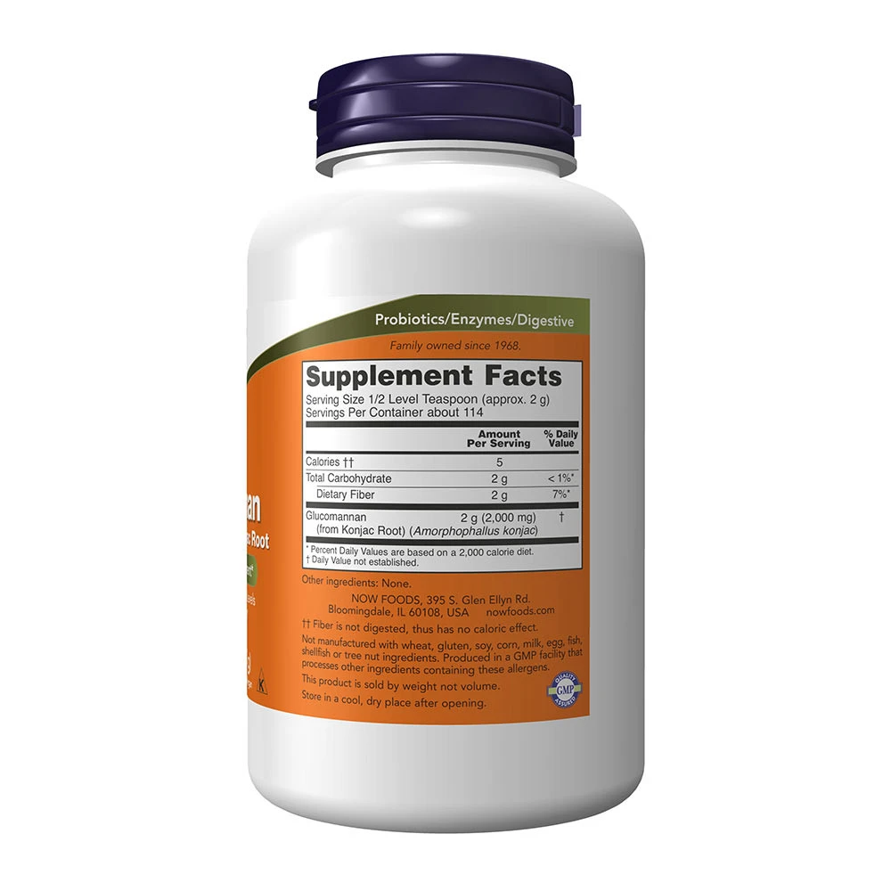 NOW Foods - Glucomannan from Konjac Root