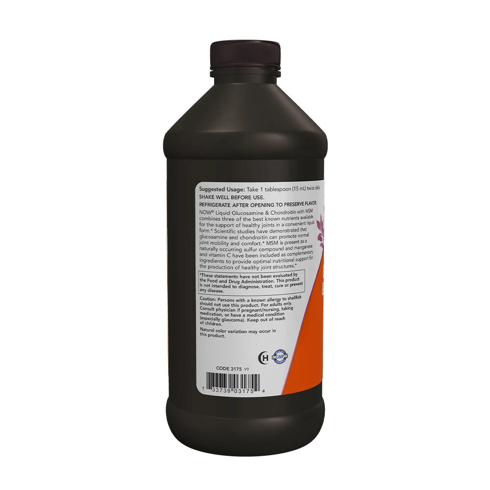 Glucosamina e Condroitina com MSM Líquido - 473ml. - Image 4