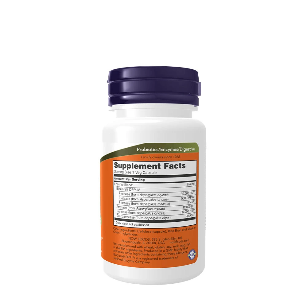 NOW Foods - Gluten Digest - 60 vcaps