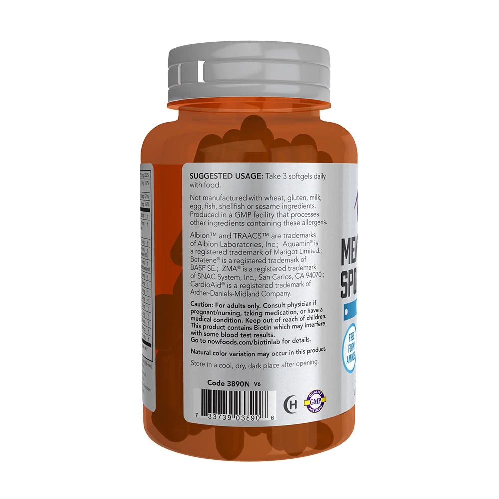 Esportes Masculinos Ativos Multi - 90 softgels - Image 5