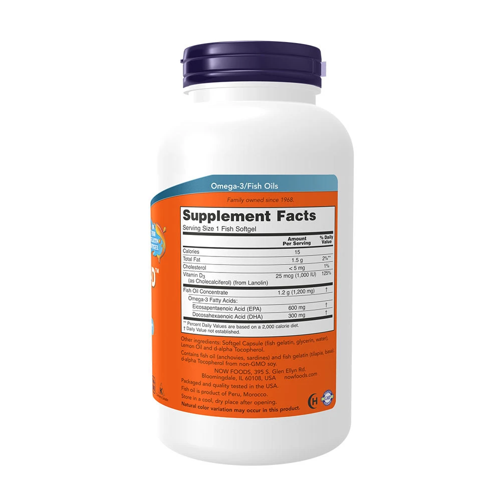 Ultra Omega 3-D com Vitamina D-3 - 180 softgels - Image 4
