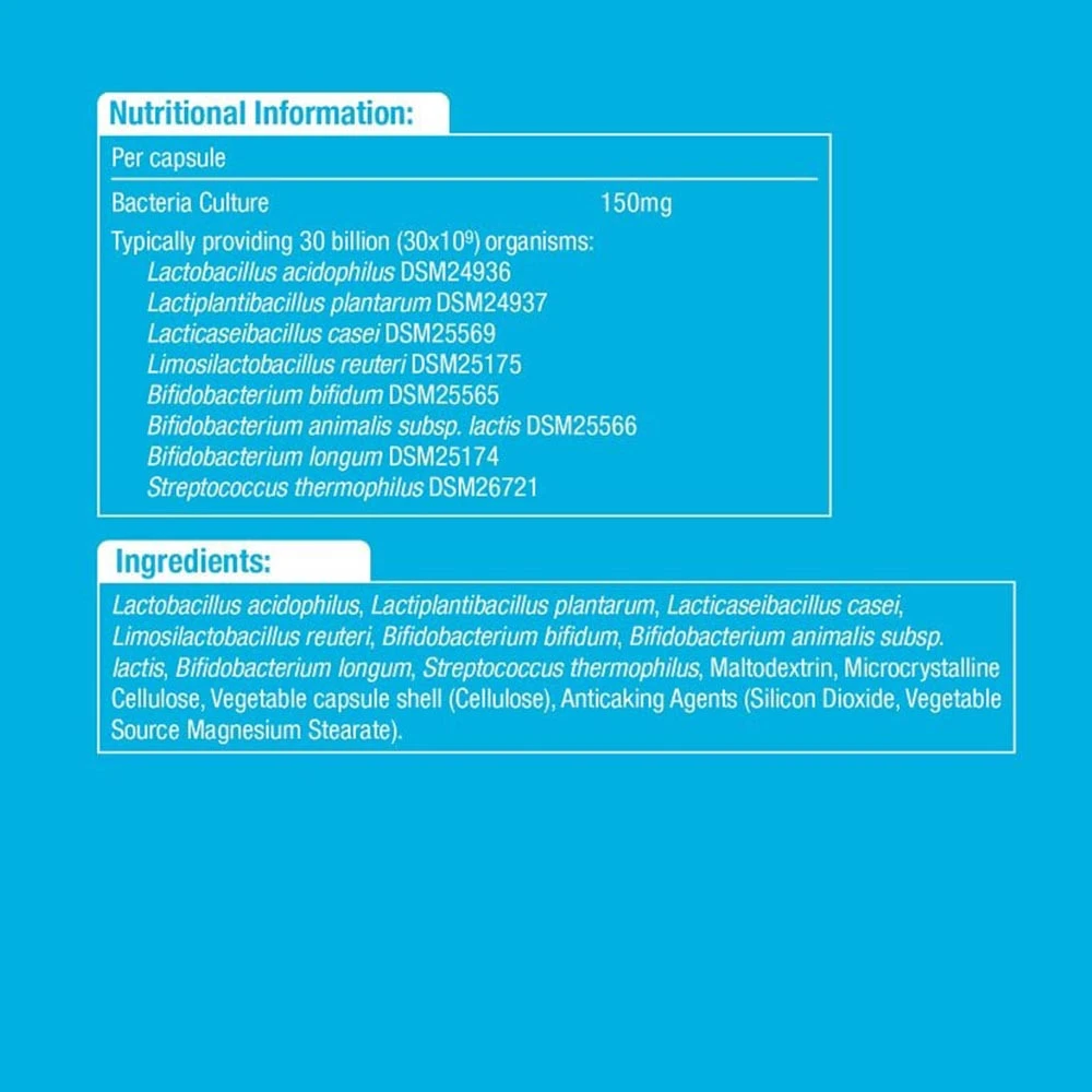 Natures Aid - Bio360 Pro-30 MAX com 30 Biliões de Bactérias (30 Cápsulas) - Image 5