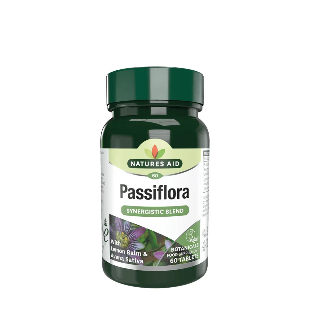 Natures Aid - Natures Aid Passiflora Complex (60 Tablets)