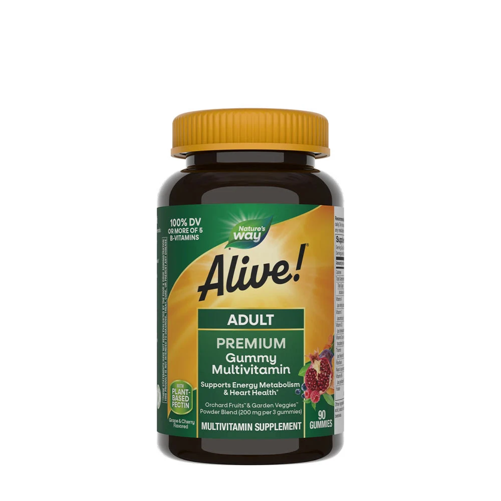 Natures Way - Natures Way Alive!® Premium Adult Multivitamin Gummies (90 Gummies)