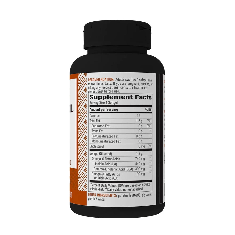 Nature's Way - Óleo de Borragem (60 Cápsulas Moles) - Image 4