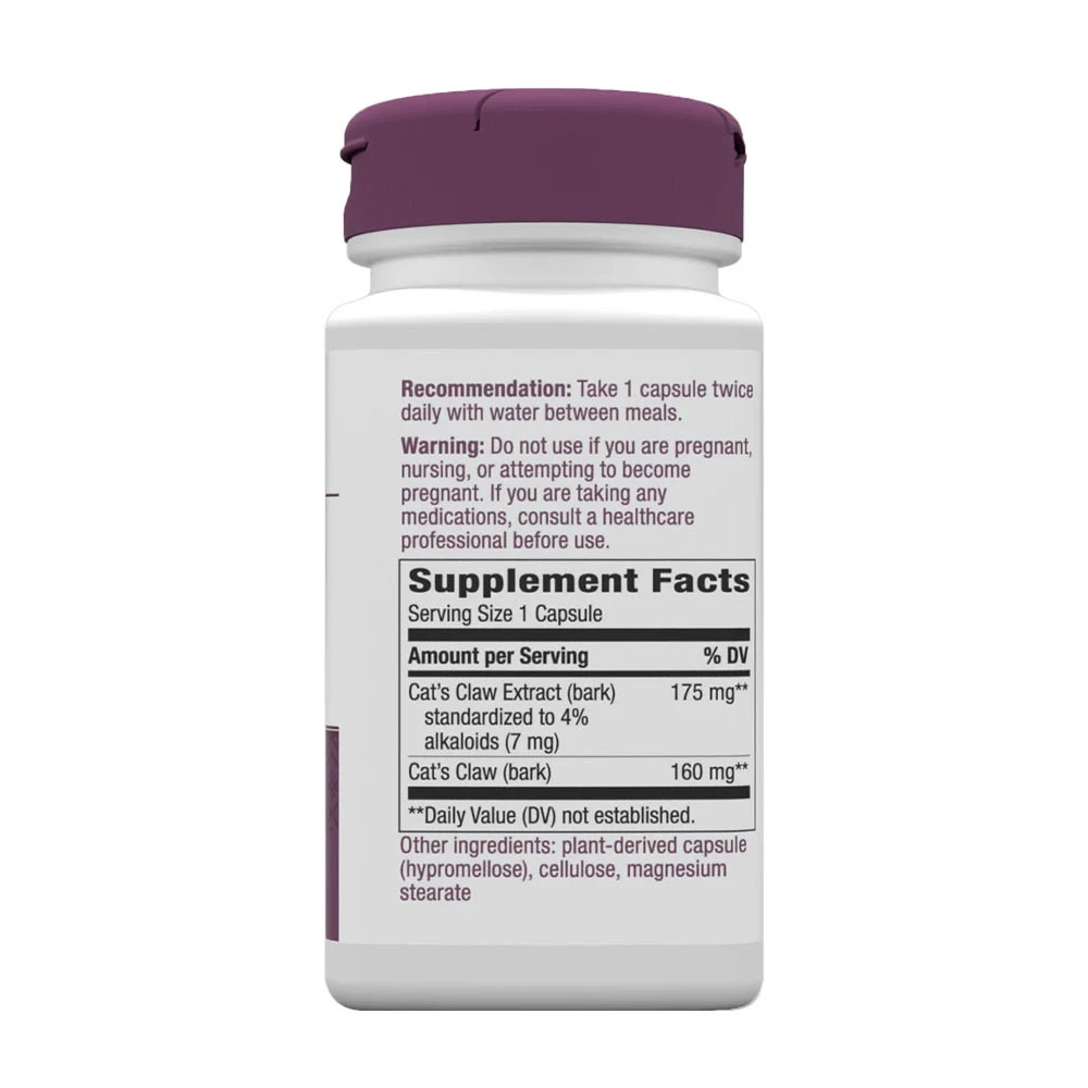 Nature's Way - Extrato Premium de Unha de Gato (60 Cápsulas) - Image 2