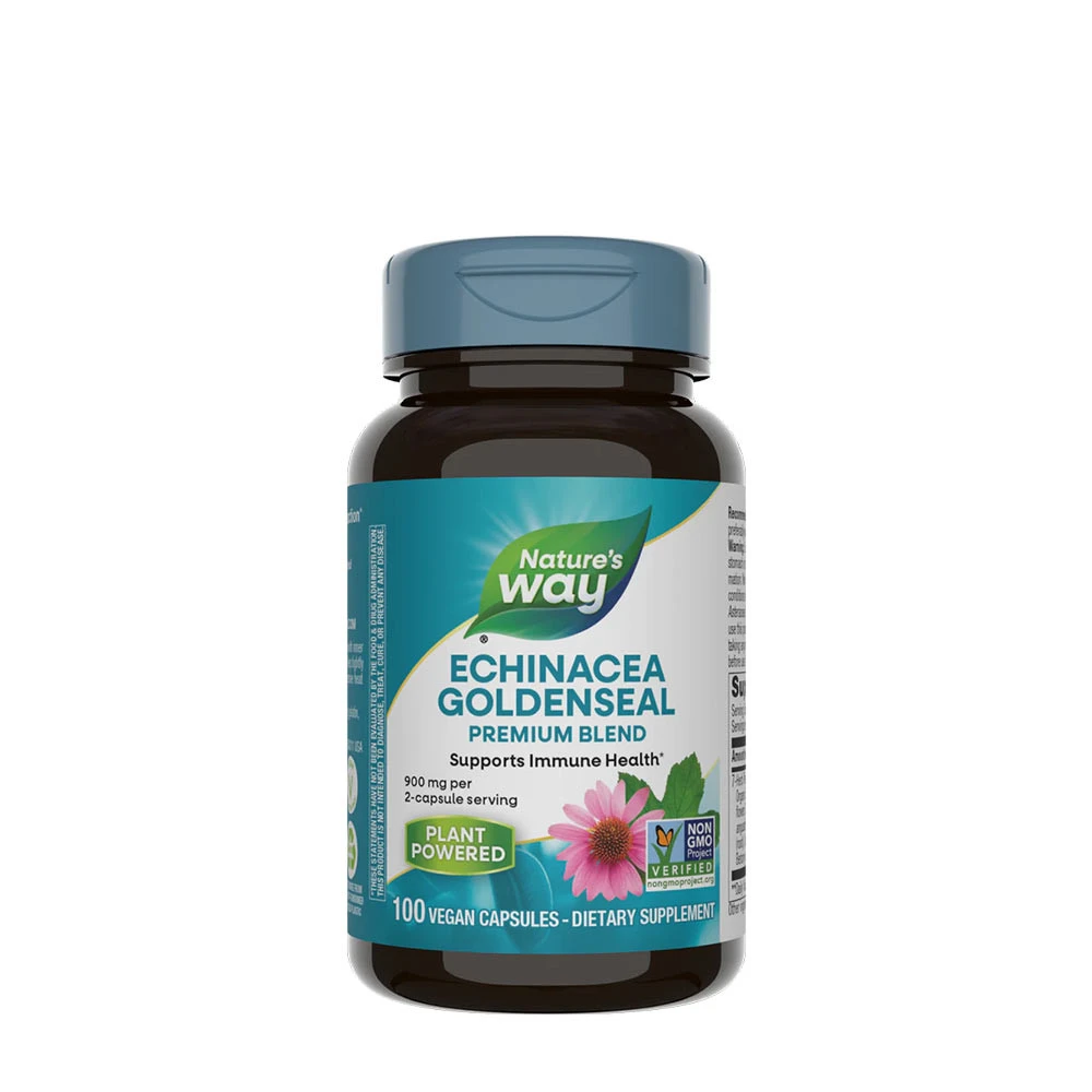 Natures Way - Natures Way Echinacea Goldenseal Premium Blend (100 Capsules)