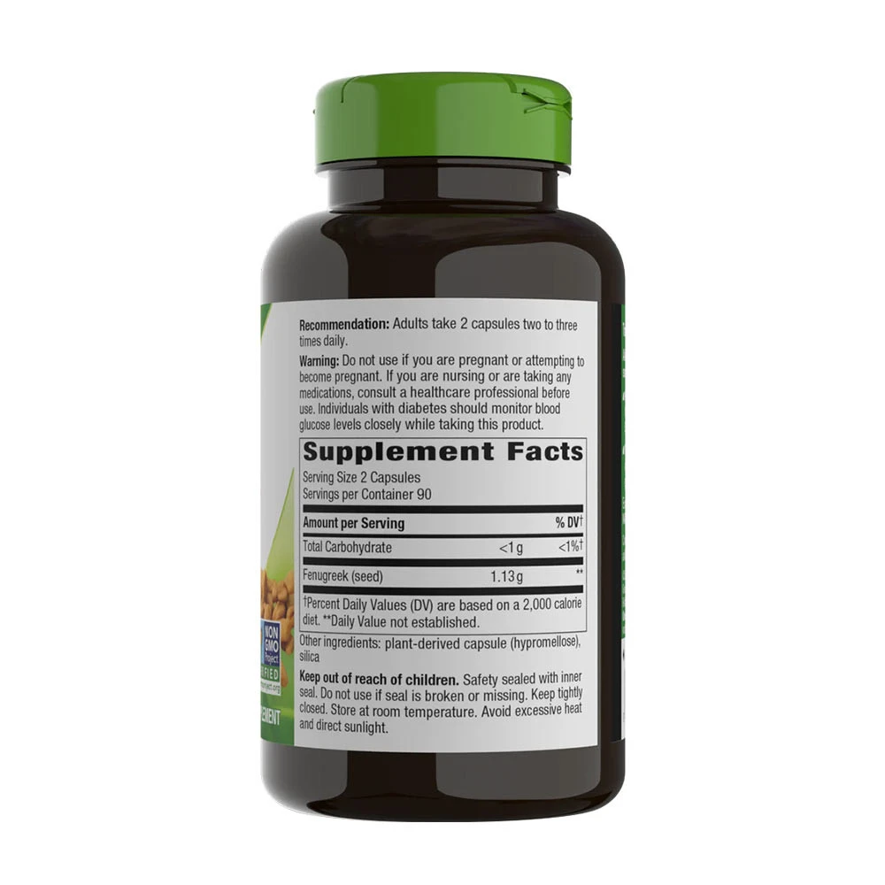 Nature's Way - Sementes de Feno-Grego (180 Cápsulas) - Image 4