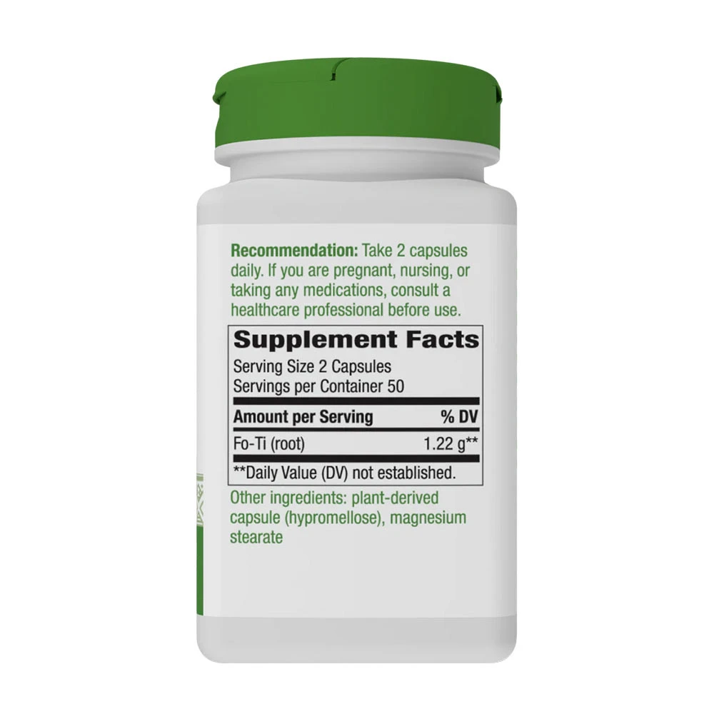 Nature's Way - Raiz de Fo-Ti (100 Cápsulas) - Image 7