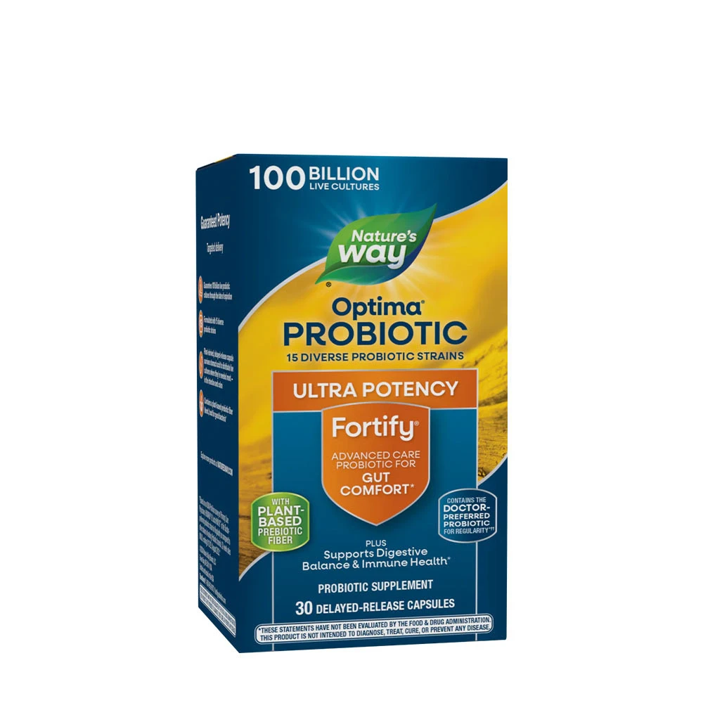 Natures Way - Natures Way Fortify® Optima® 100 Billion Probiotic (30 Capsules)