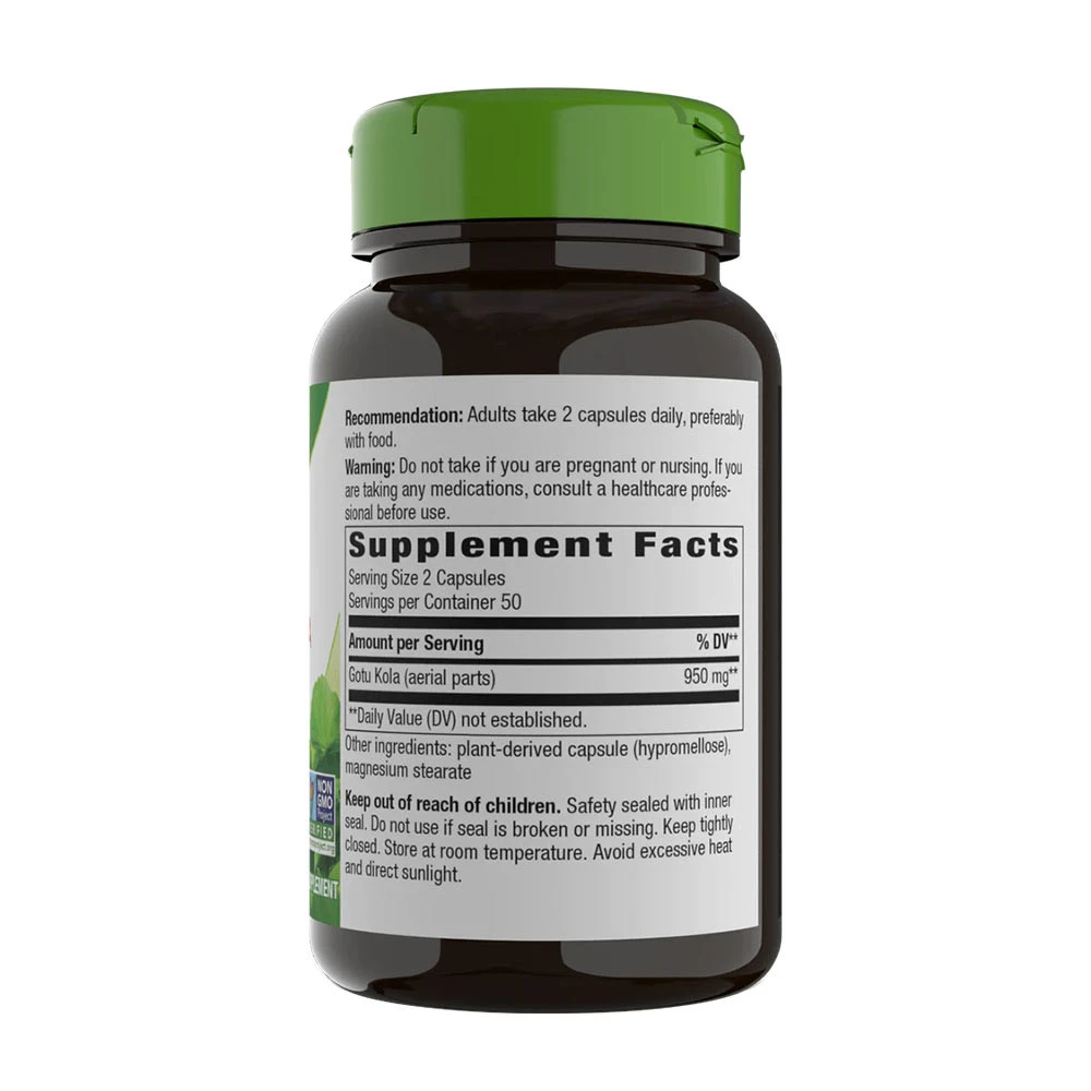 Nature's Way - Erva Centelha Asiática (100 Cápsulas) - Image 2