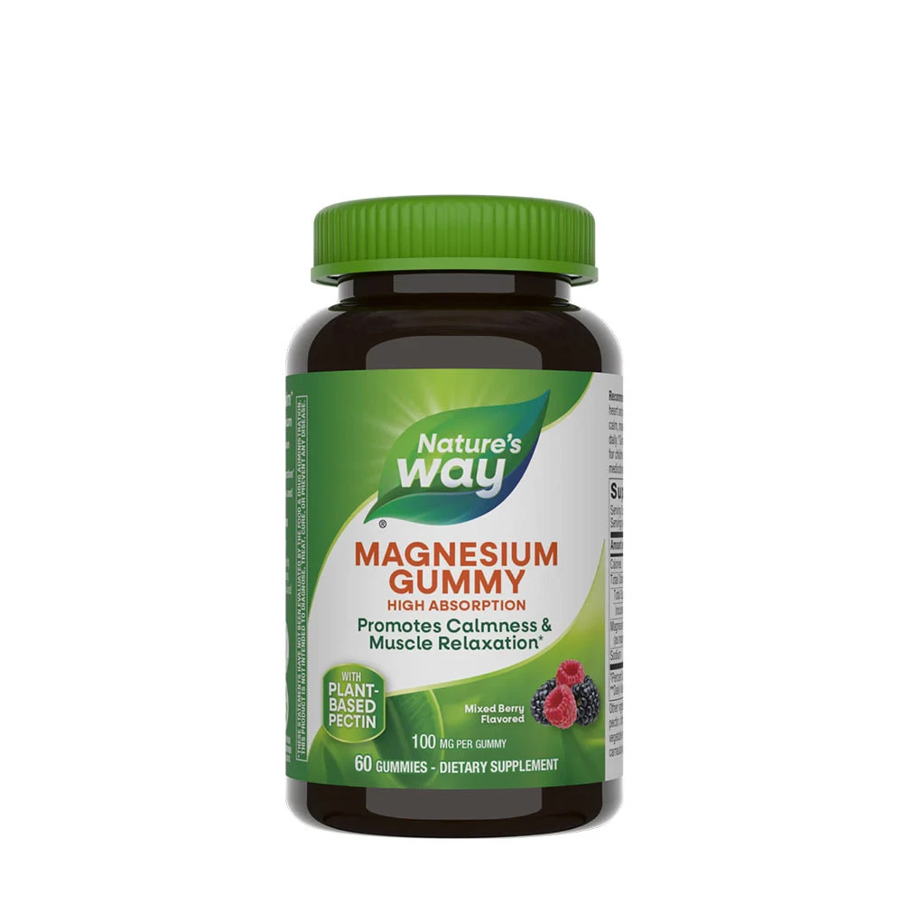 Natures Way - Natures Way Magnesium Gummy (60 Gummies)
